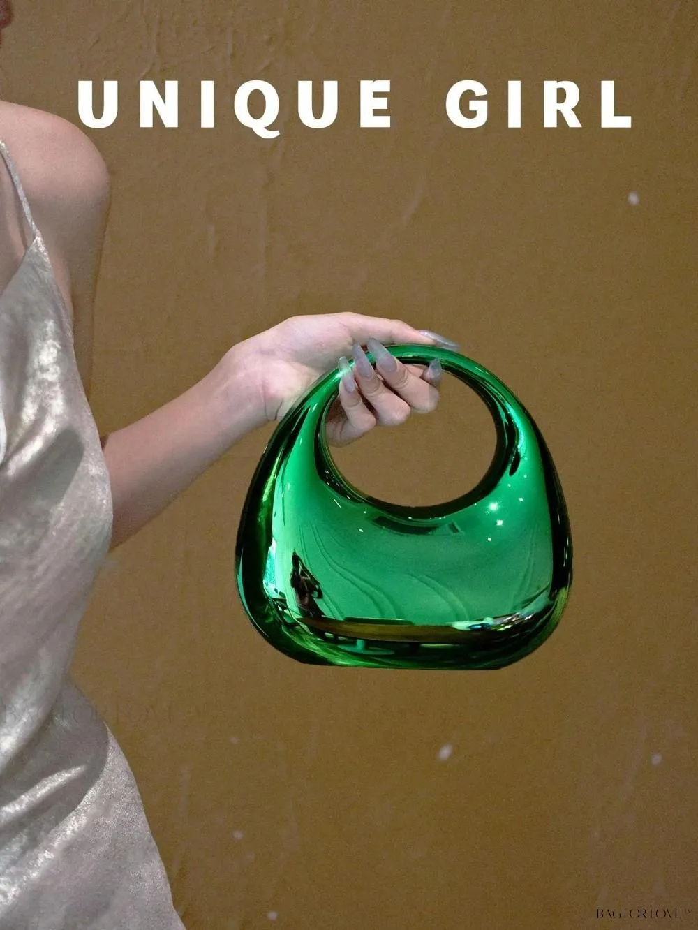 BagForLove - Transparent Acrylic Clutch Perfect for Bride's Special Night