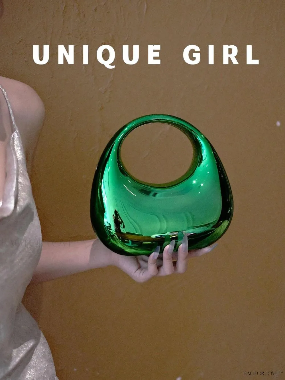 BagForLove - Transparent Acrylic Clutch Perfect for Bride's Special Night