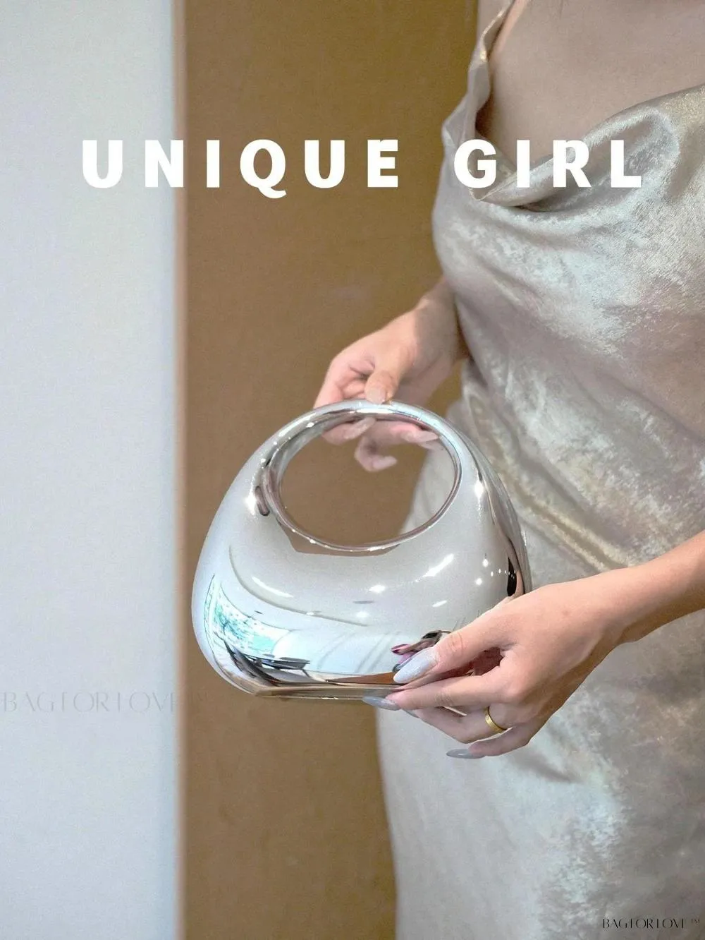BagForLove - Transparent Acrylic Clutch Perfect for Bride's Special Night