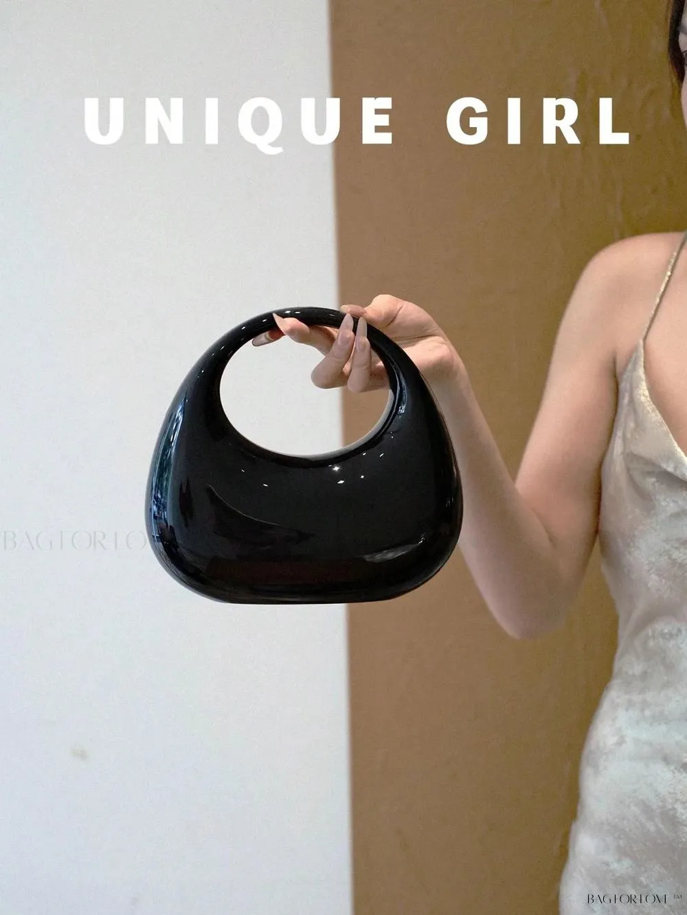 BagForLove - Transparent Acrylic Clutch Perfect for Bride's Special Night
