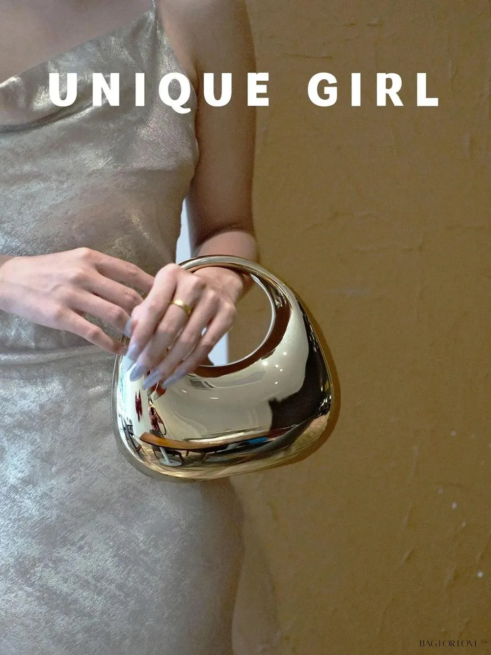 BagForLove - Transparent Acrylic Clutch Perfect for Bride's Special Night