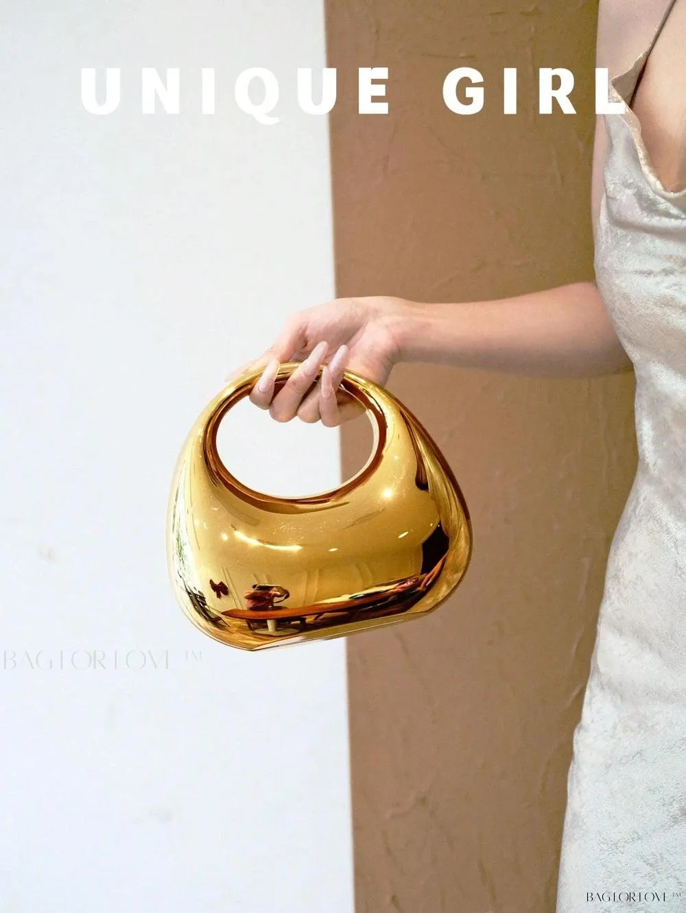 BagForLove - Transparent Acrylic Clutch Perfect for Bride's Special Night