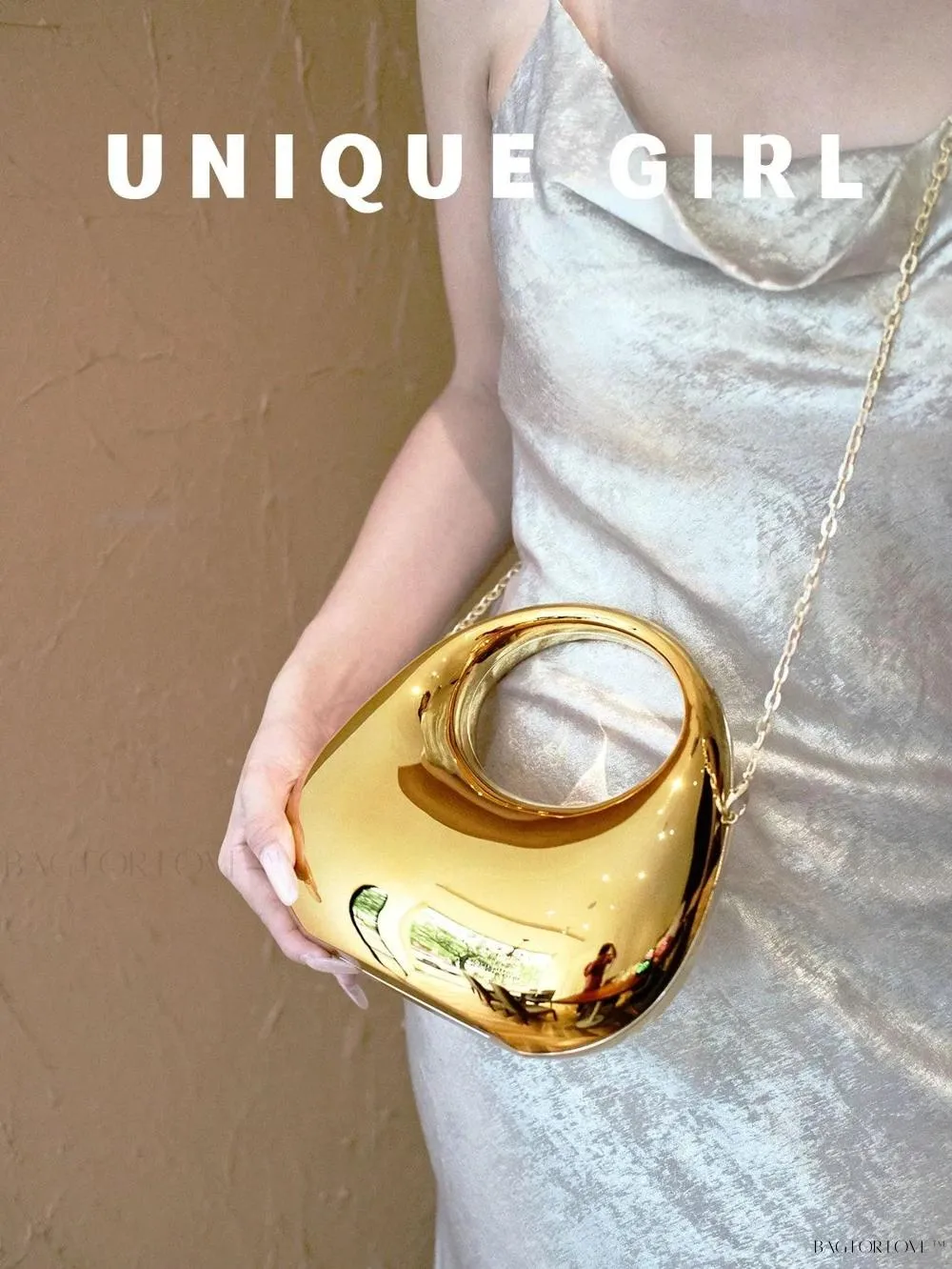 BagForLove - Transparent Acrylic Clutch Perfect for Bride's Special Night