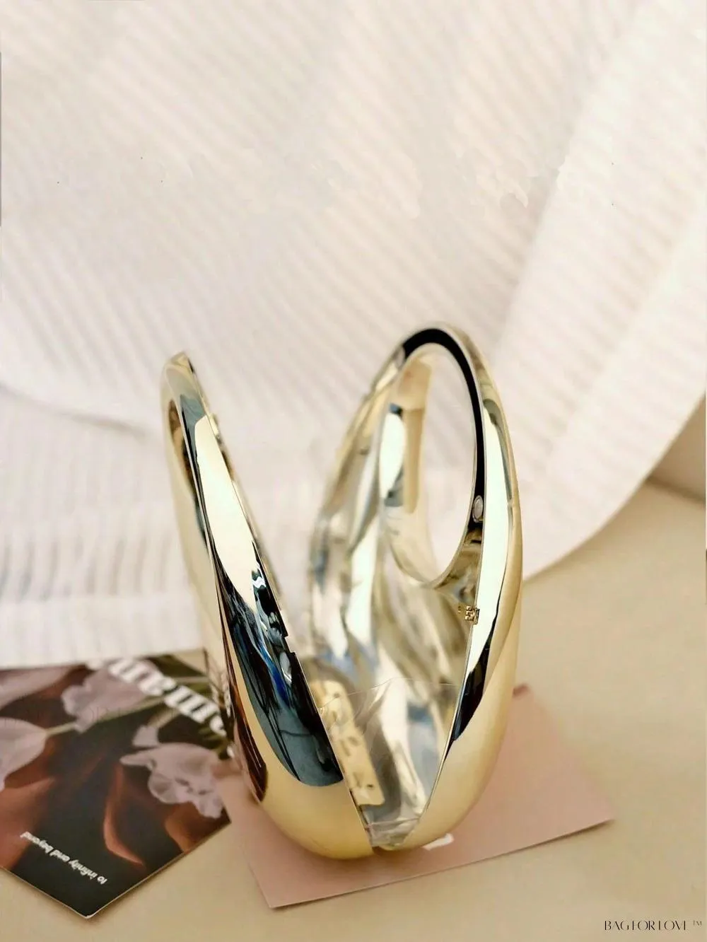 BagForLove - Transparent Acrylic Clutch Perfect for Bride's Special Night