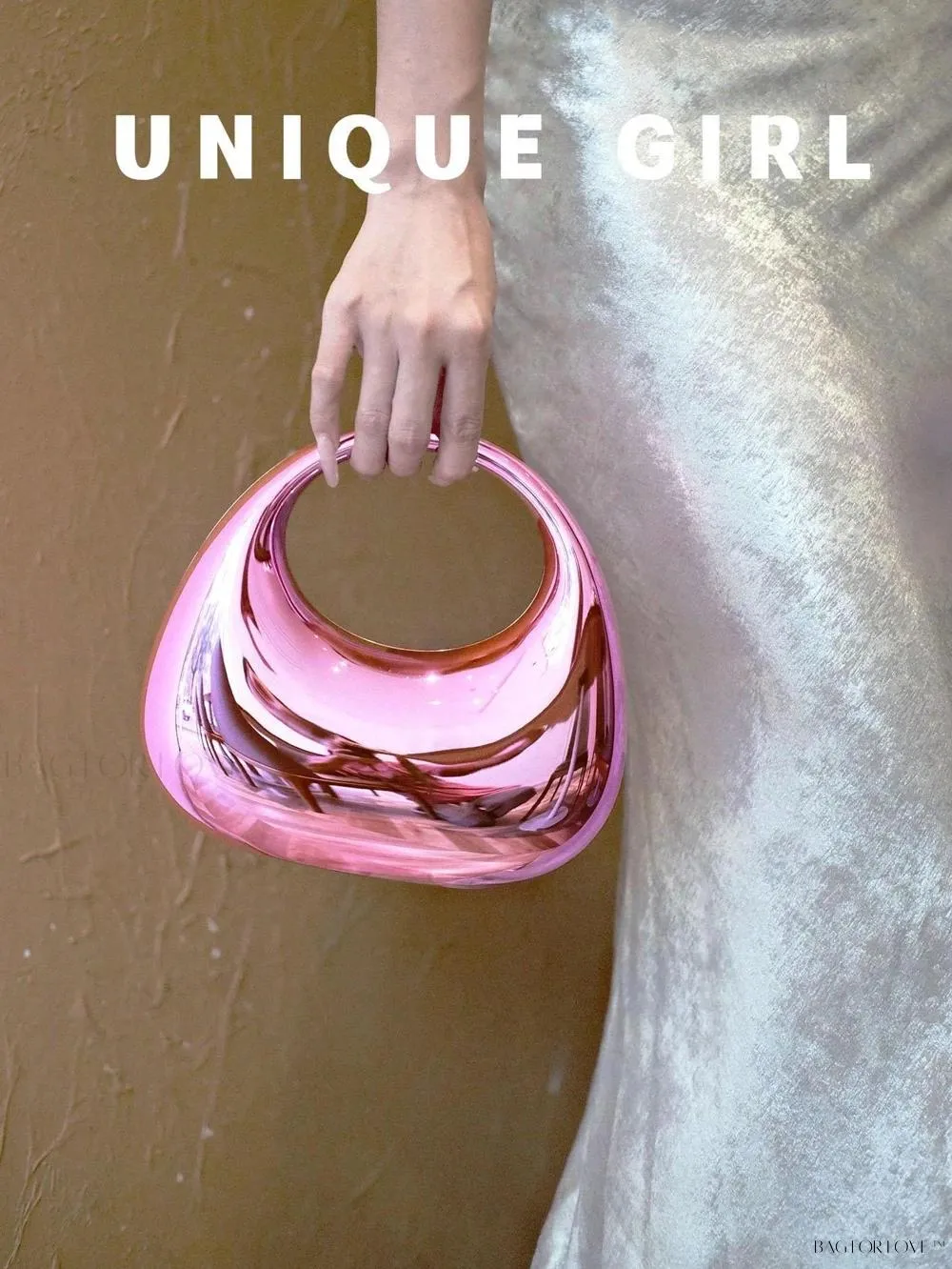 BagForLove - Transparent Acrylic Clutch Perfect for Bride's Special Night