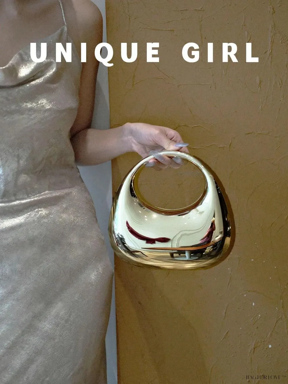 BagForLove - Transparent Acrylic Clutch Perfect for Bride's Special Night