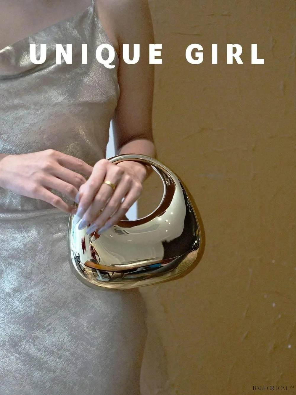 BagForLove - Transparent Acrylic Clutch Perfect for Bride's Special Night
