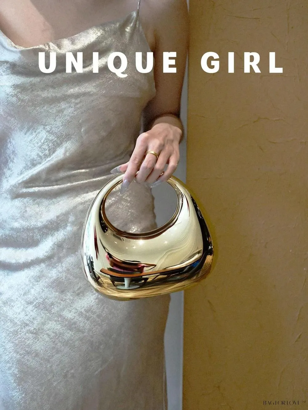 BagForLove - Transparent Acrylic Clutch Perfect for Bride's Special Night