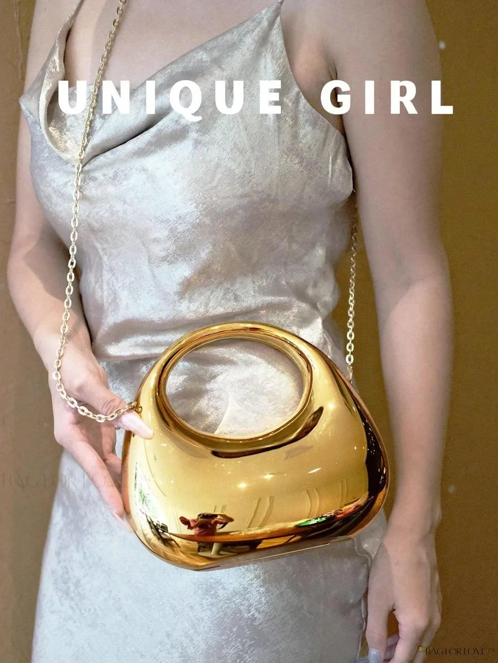 BagForLove - Transparent Acrylic Clutch Perfect for Bride's Special Night