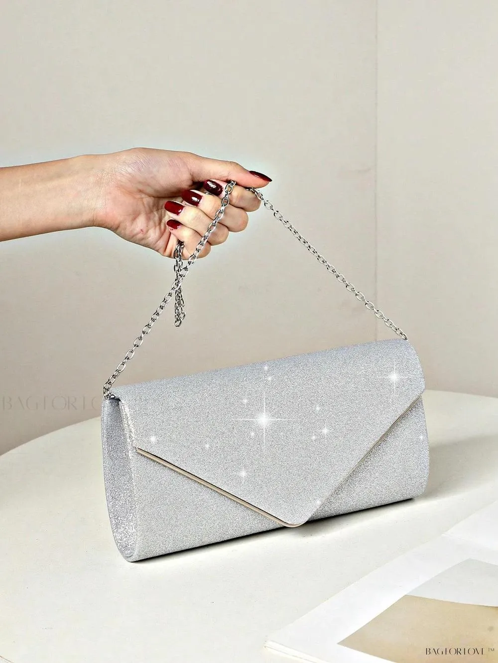 BagForLove - Women's Glittering Purse for Wedding and Party Wear