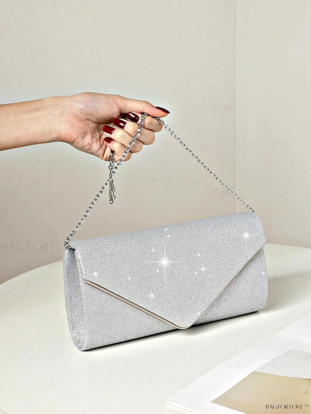 BagForLove - Women's Glittering Purse for Wedding and Party Wear
