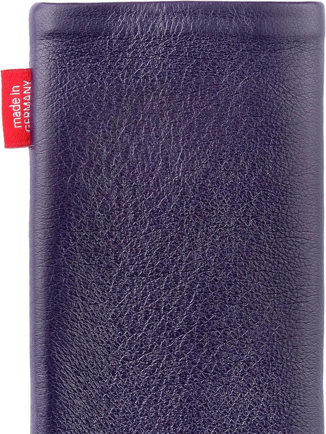 Beat Lilac Custom Tailored Sleeve for Mobistel Cynus T7. Fine Nappa Leather Pouch with Integrated Microfibre Lining for Display Cleaning