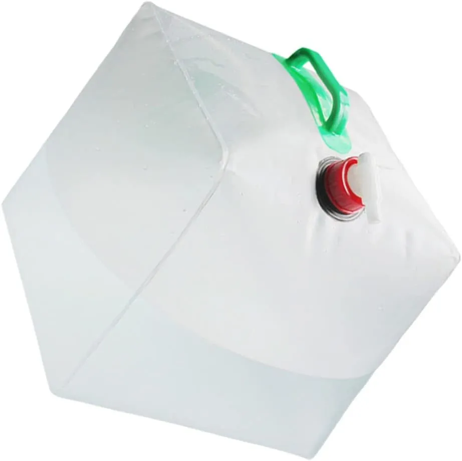 BESPORTBLE Outdoor Water Storage Container 20l Collapsible Camping Water Bag Leakproof Durable