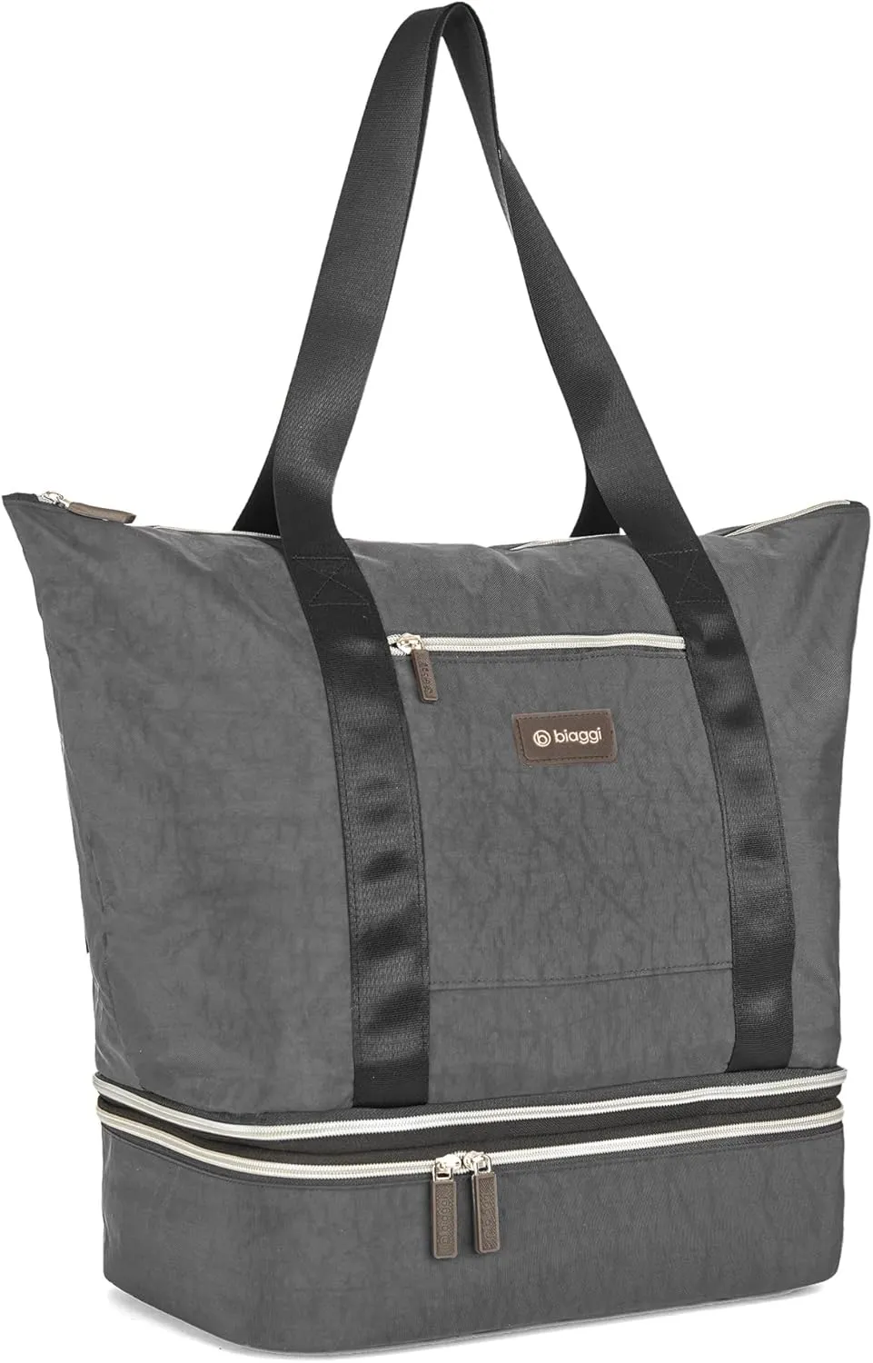Biaggi CARRY CUBE TOTE - Versatile Travel Tote with Detachable Zipcube and Trolley Sleeve - Your Ultimate Travel Companion