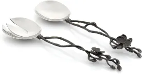 Black Orchid Serving Set