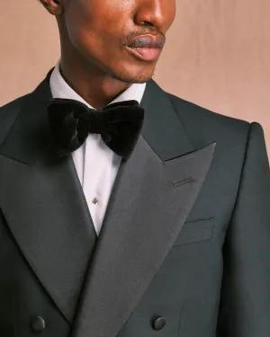 Black Velvet Bowtie