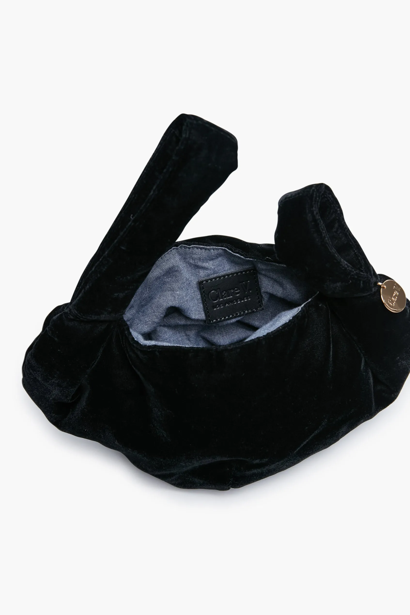 Black Velvet Chou Chou Bag