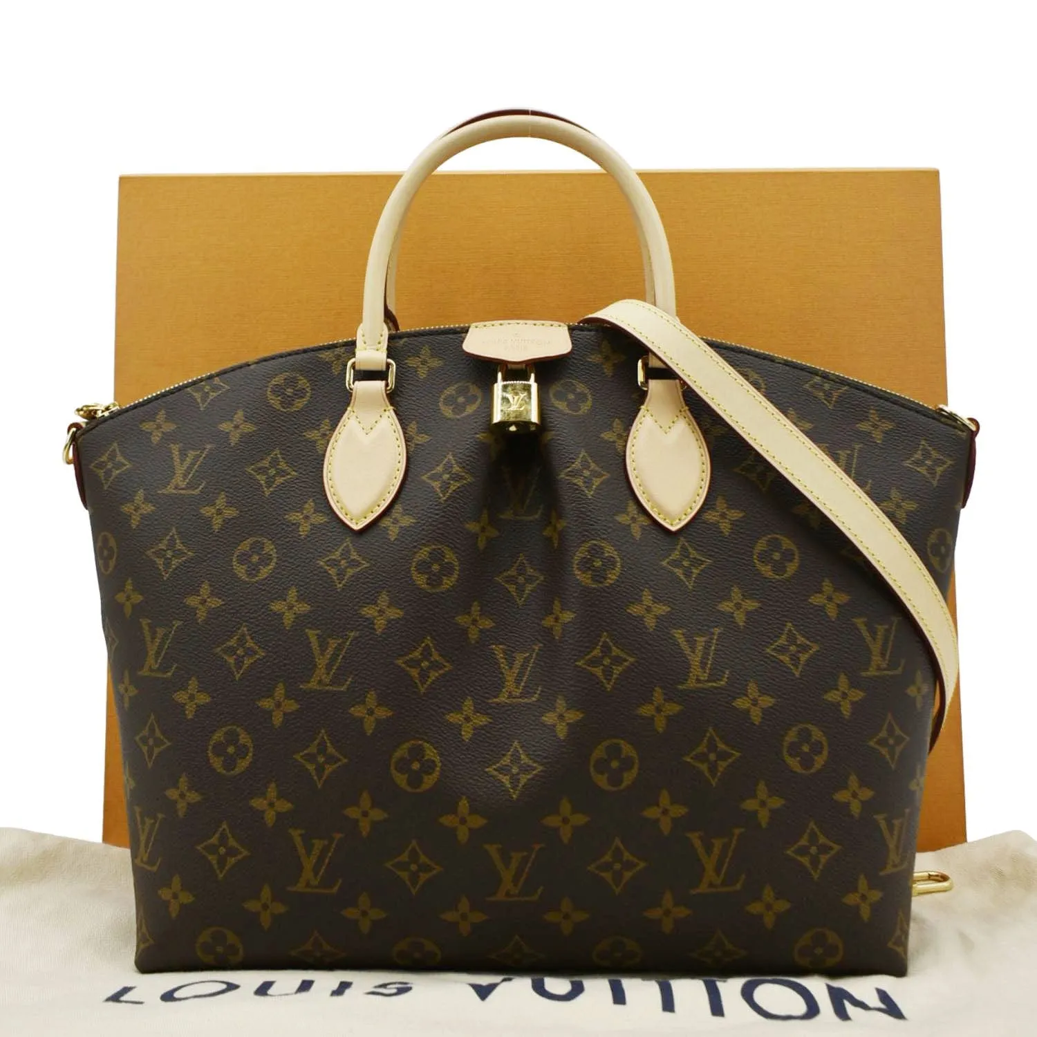 Boetie Friendly support Canvas Brown Shoulder MM Bag VUITTON LOUIS Best-price offer Monogram