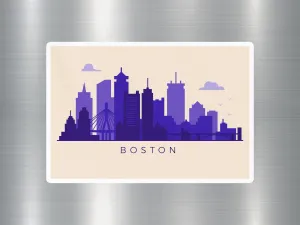 Boston Travel Sticker