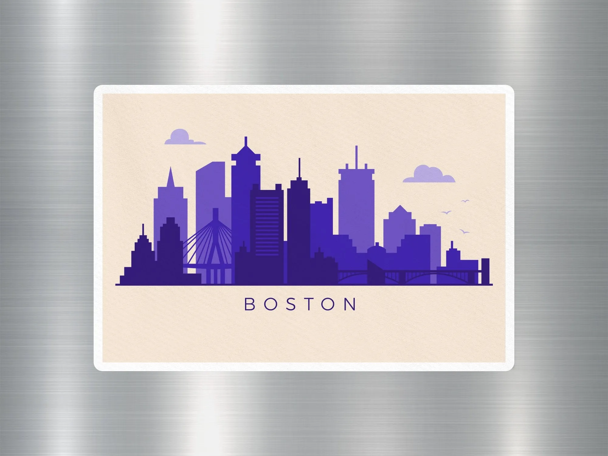Boston Travel Sticker
