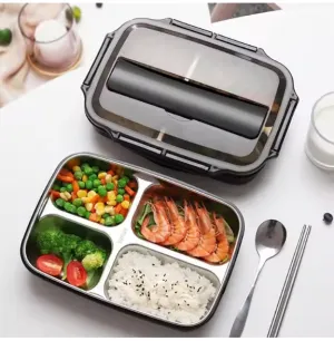 Box Mega discount Lunch Stainless Detailed