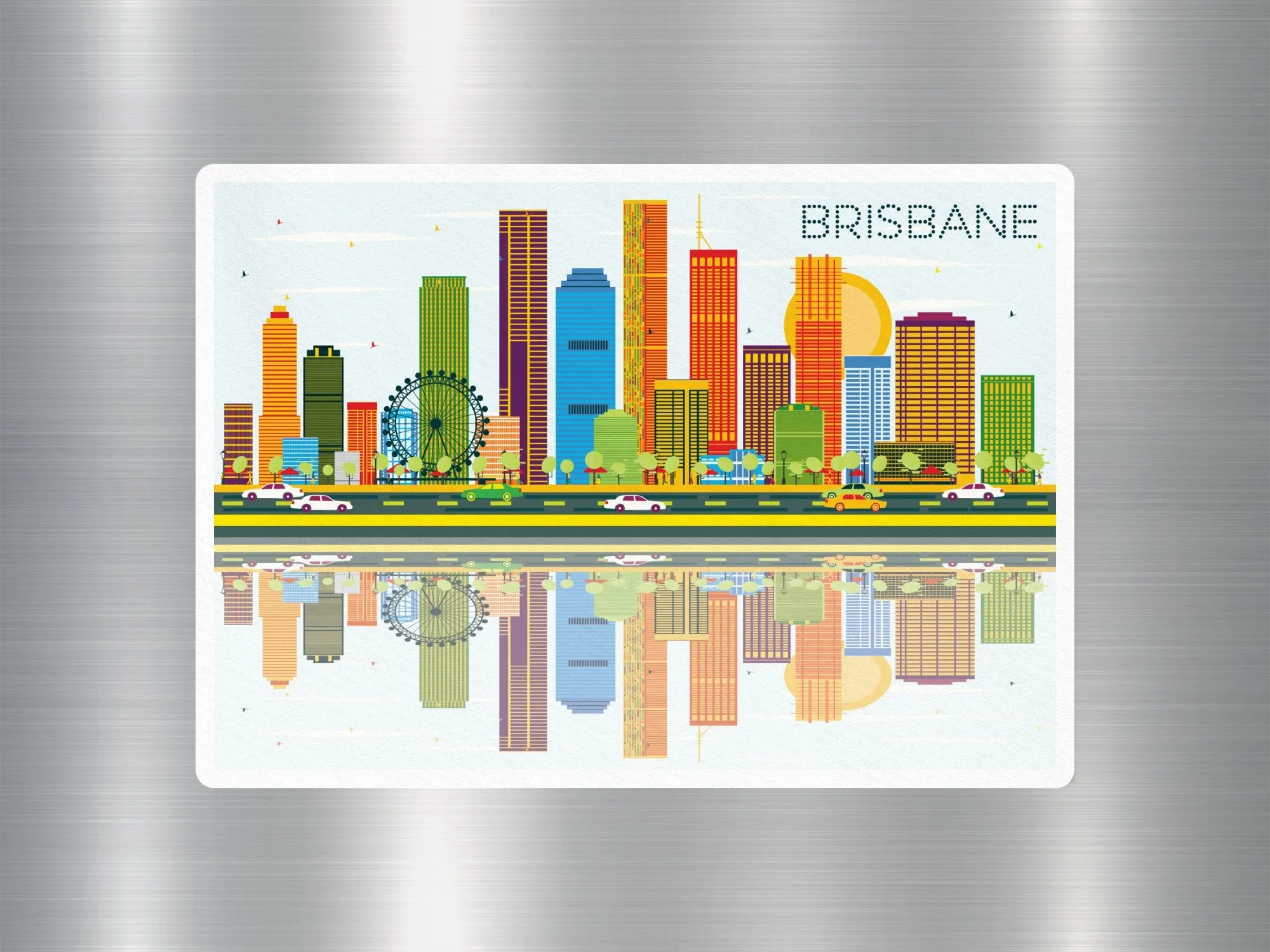 Brisbane Travel Sticker