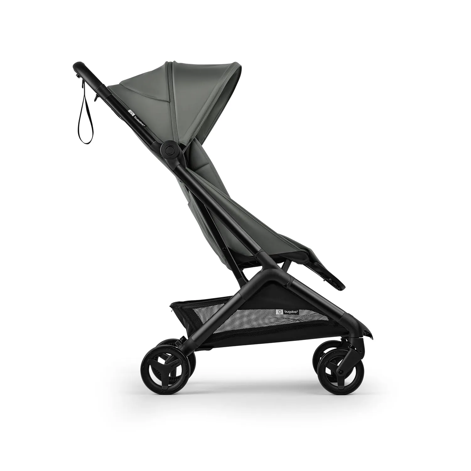 Bugaboo Butterfly 2 Travel Stroller, Ultra-Compact One-Second Fold, Lightweight and Airplane-Friendly (Green)