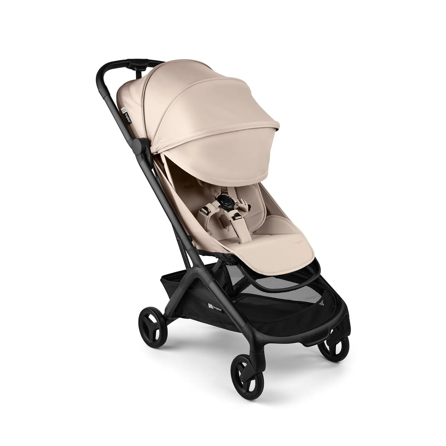 Bugaboo Butterfly 2 Travel Stroller, Ultra-Compact One-Second Fold, Lightweight and Airplane-Friendly (Taupe)