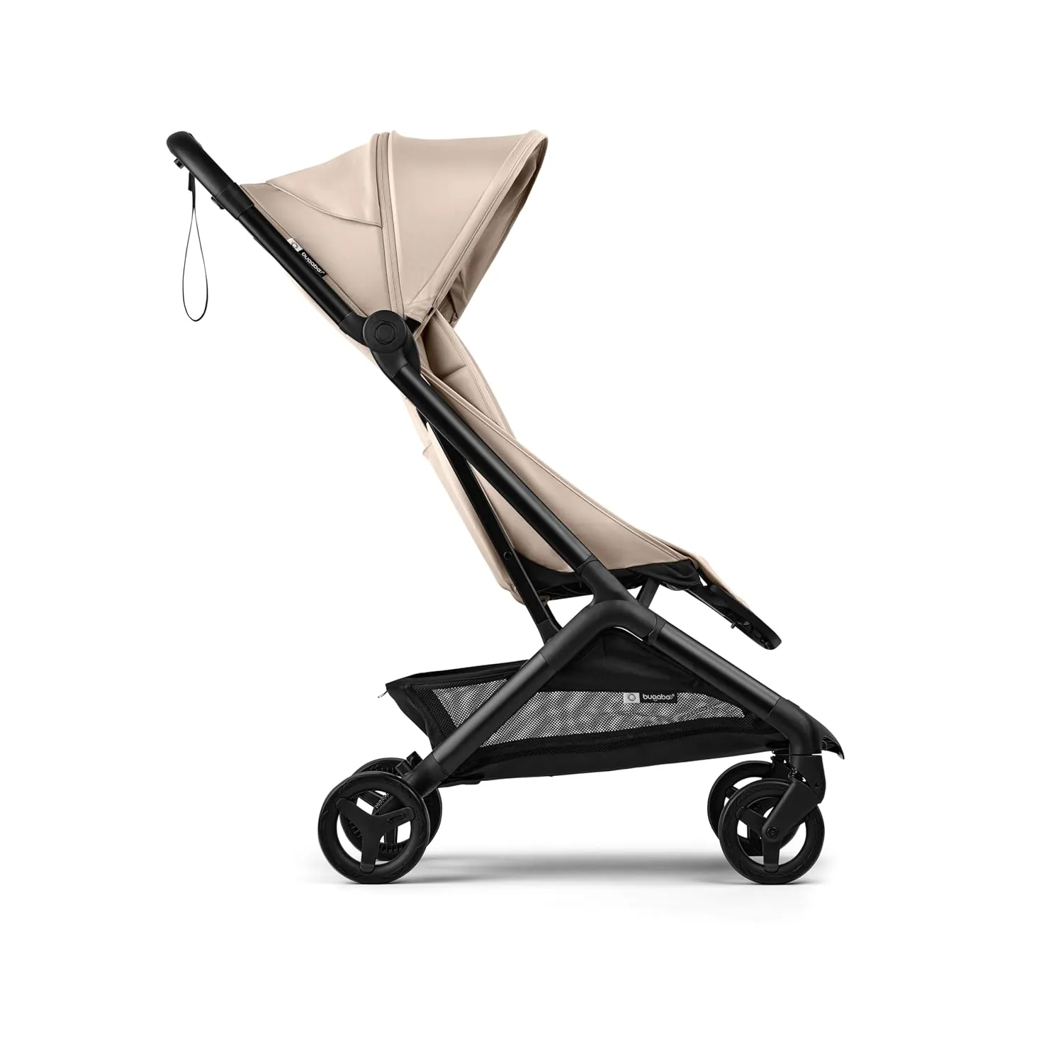 Bugaboo Butterfly 2 Travel Stroller, Ultra-Compact One-Second Fold, Lightweight and Airplane-Friendly (Taupe)