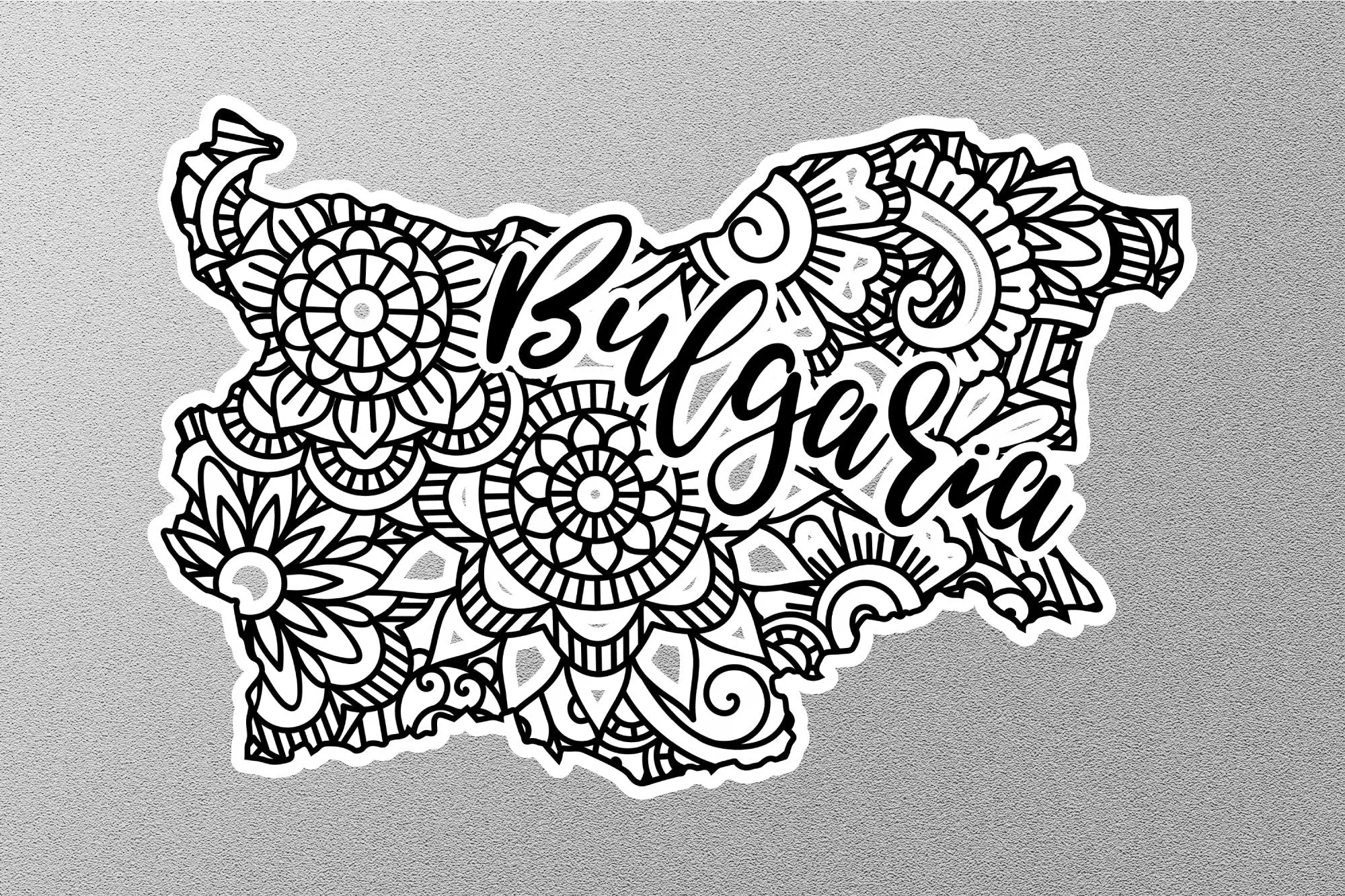 Bulgaria Travel Sticker