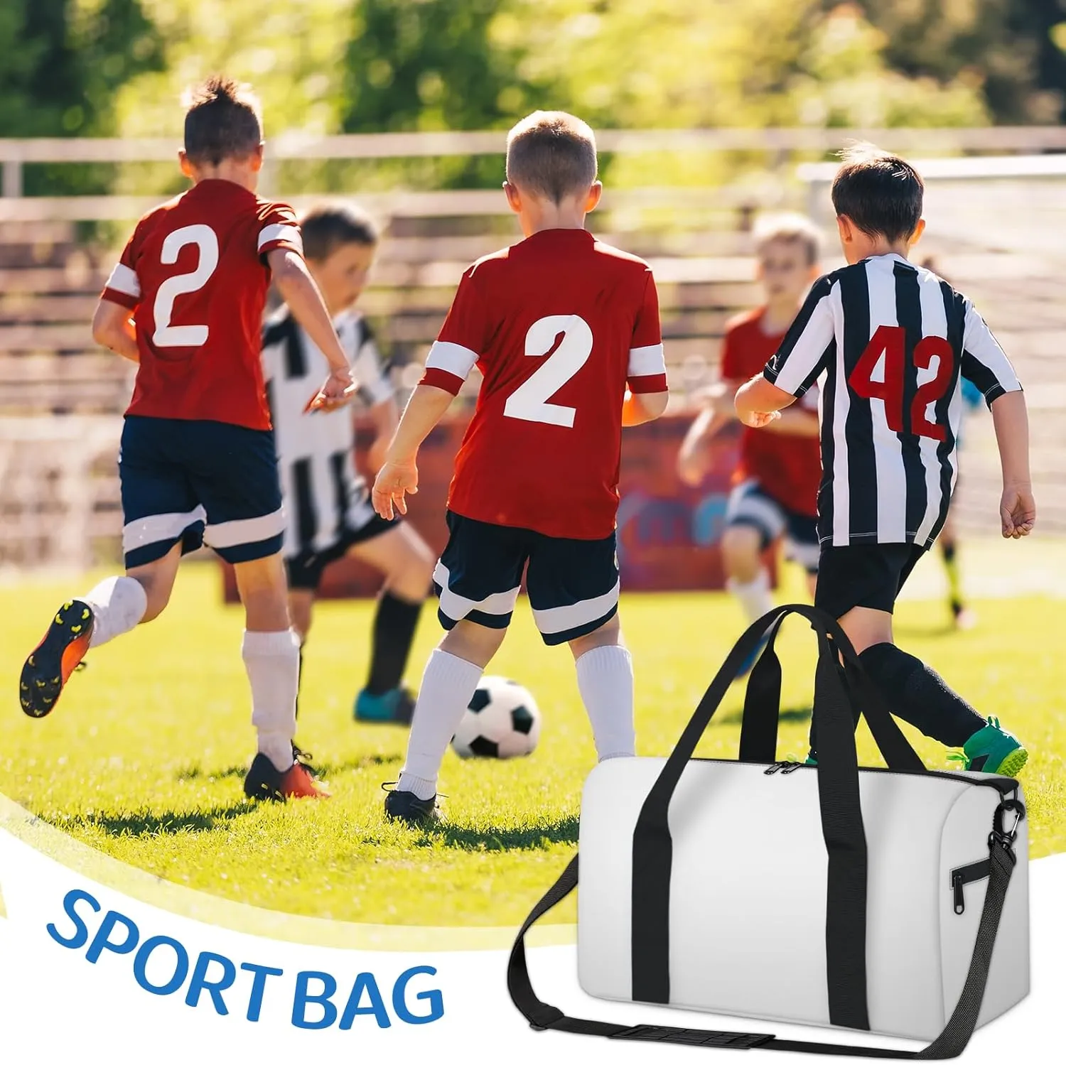 Camping Sports Gym Bag Travel Duffel Bag Overnight Duffle Bags for Boys Girls,Weekender Sleepover Bags for Travel