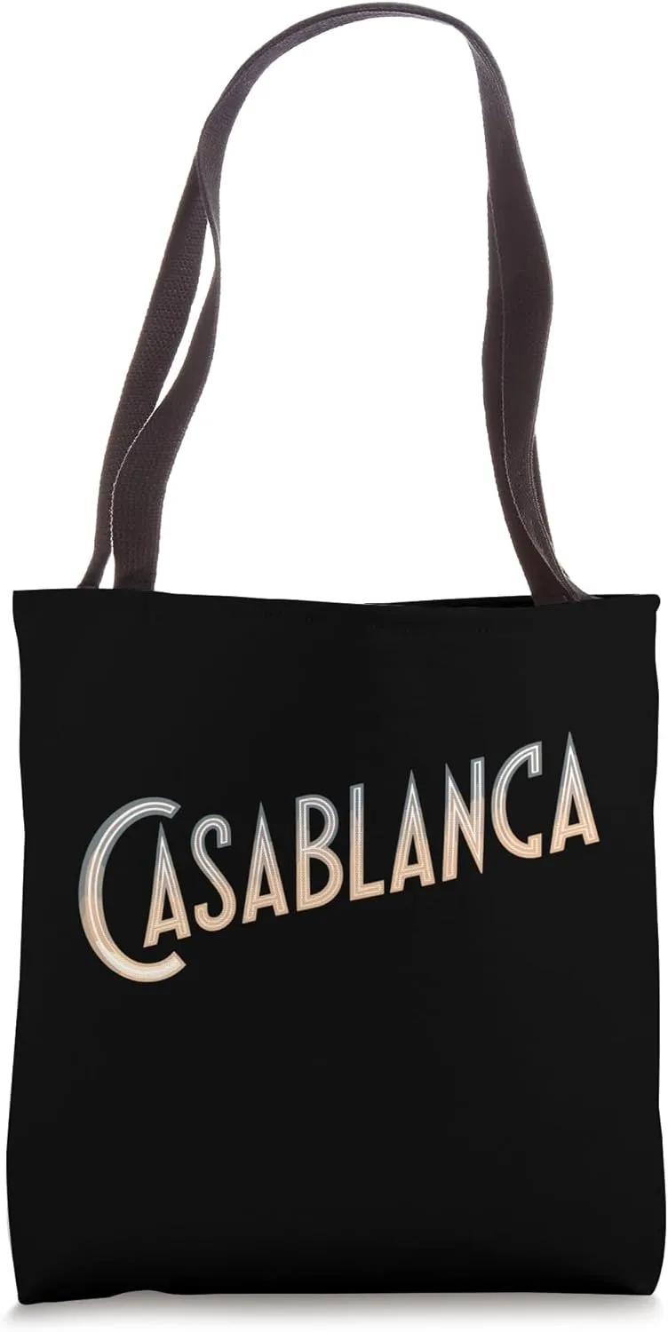 Casablanca City, Morocco Travel North Africa Nomad Adventure Tote Bag