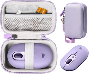 CaseSack Mouse Case for Logitech POP Mouse(Purple)