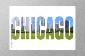 Chicago Travel Sticker