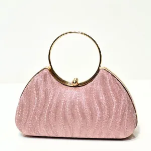 Circle Carryall Clutch
