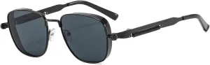 Classic Retro Metal Frame Punk Sunglasses Men Fashion Trend with Be All Match Sunglasses Uv400
