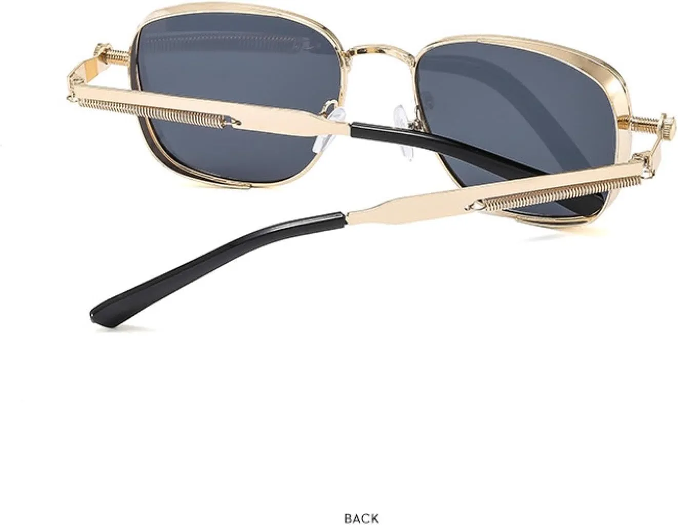 Classic Retro Metal Frame Punk Sunglasses Men Fashion Trend with Be All Match Sunglasses Uv400