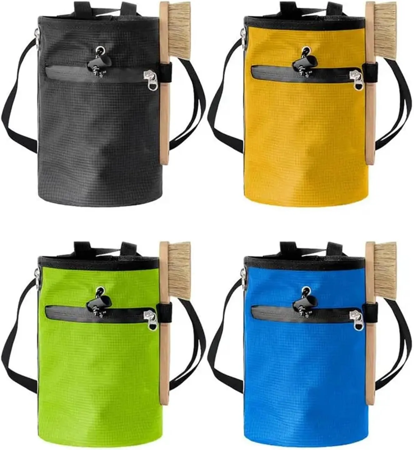 Climbing Powder Bag Rock Climbing Chalk Bag Waterproof Pocket for Weight Lifting Outdoor Bouldering Magnesia Pouch Climbing Equipment