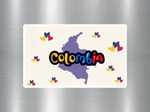 Colombia Travel Sticker