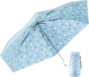 Compact Mini Umbrella for purse-Lightweight,Fold and UV Umbrella for Rain-Suitable for women, girls, kids