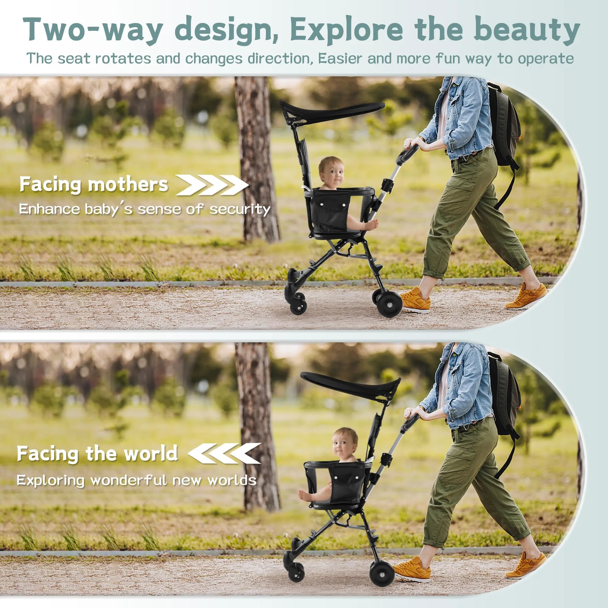 Compact Travel Stroller