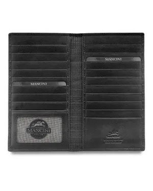 Compact UOMO Collection Mens Breast Pocket Wallet