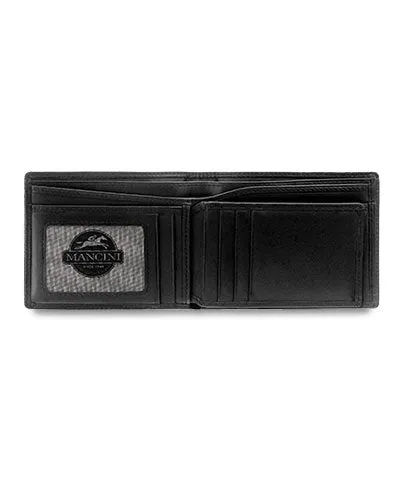 Compact UOMO Collection Mens Center Wing Wallet