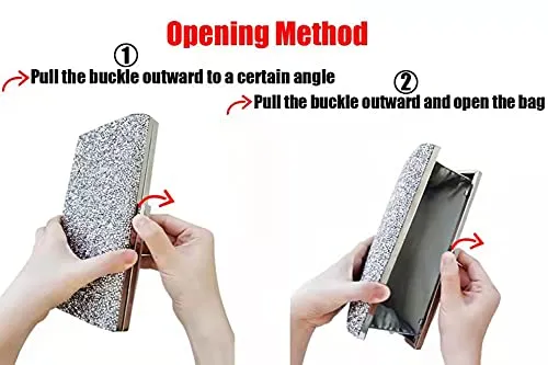 Covelin Rhinestone Evening Clutch