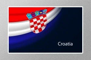 Croatia 3 Travel Sticker