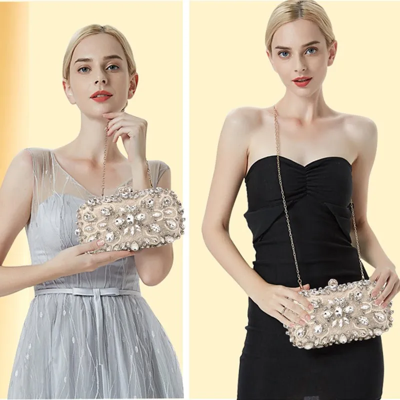 Crystal Evening Clutches for Weddings