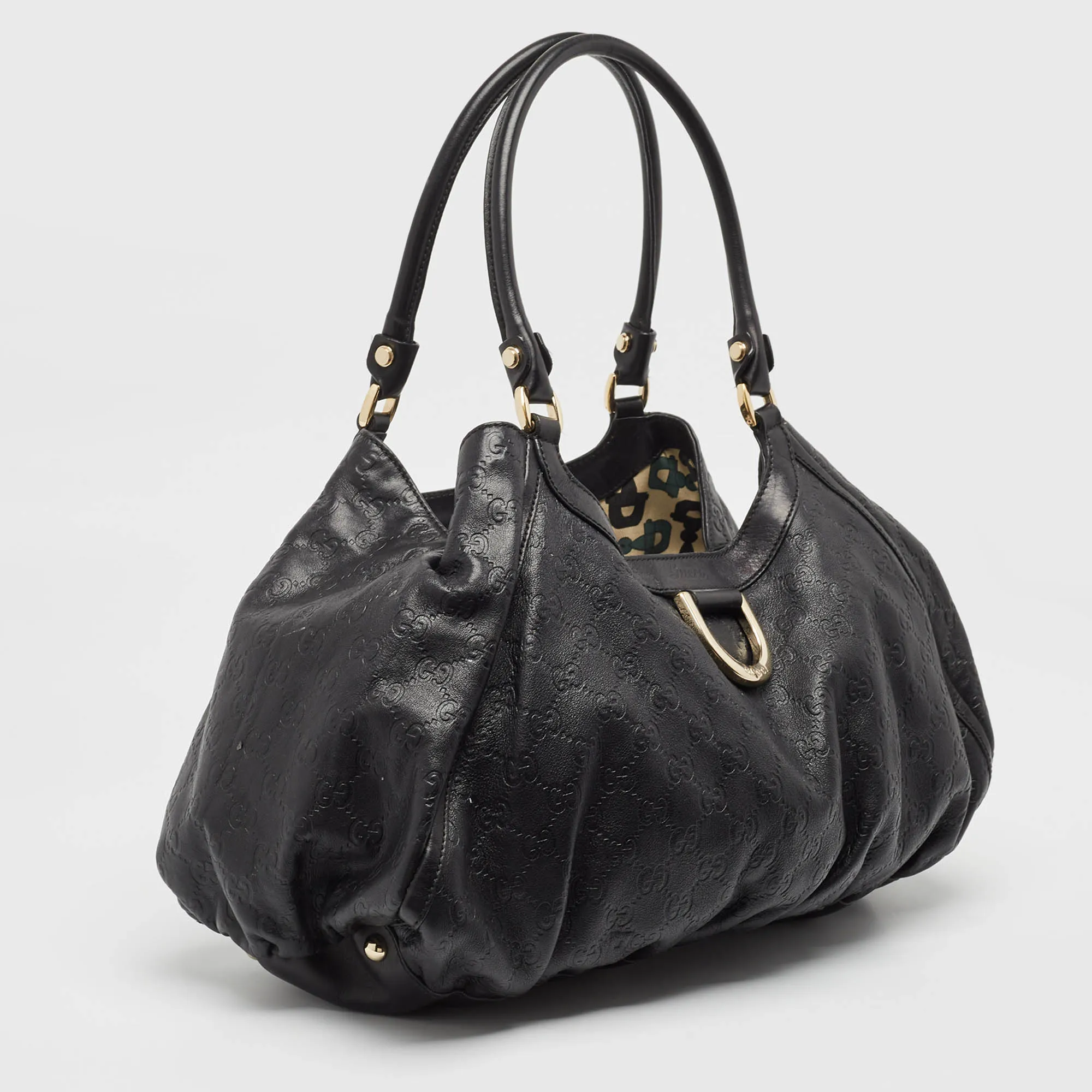 D  Large Ring Guccissima Bag Reduced price Leather Gucci Comprehensive assistance Abbey Shoulder