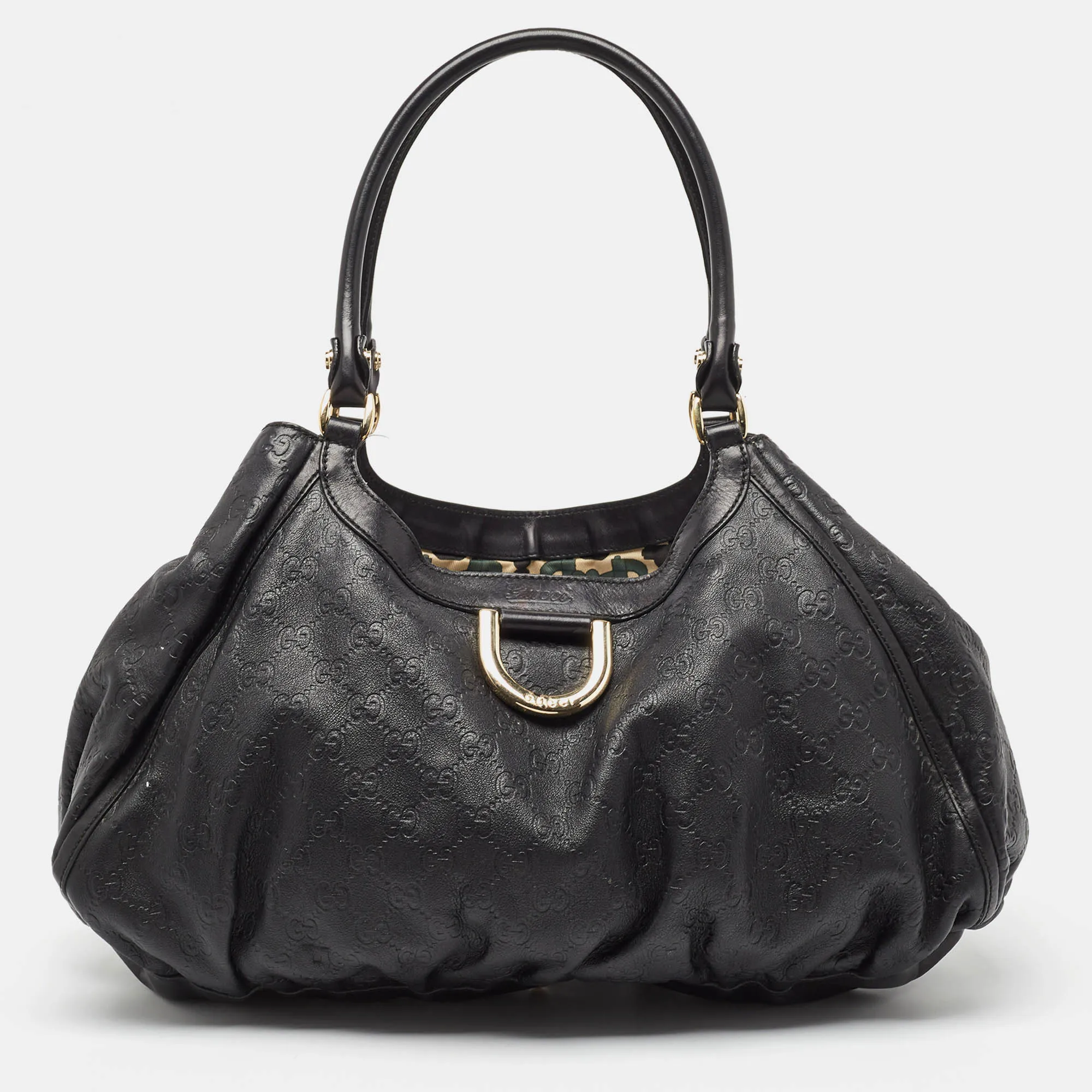 D  Large Ring Guccissima Bag Reduced price Leather Gucci Comprehensive assistance Abbey Shoulder