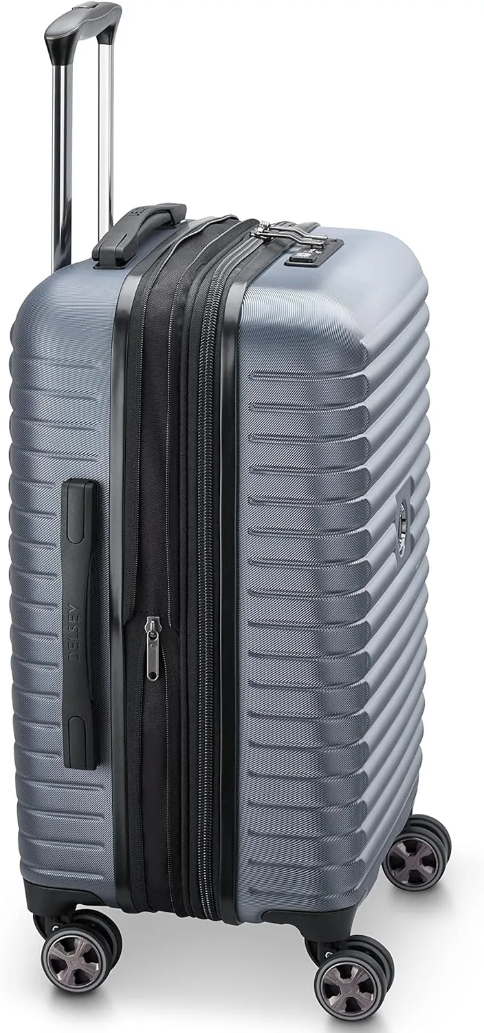 DELSEY PARIS Cruise 3.0 Hardside Expandable Luggage with Spinner Wheels, Graphite, 2 Piece Set (21/28)
