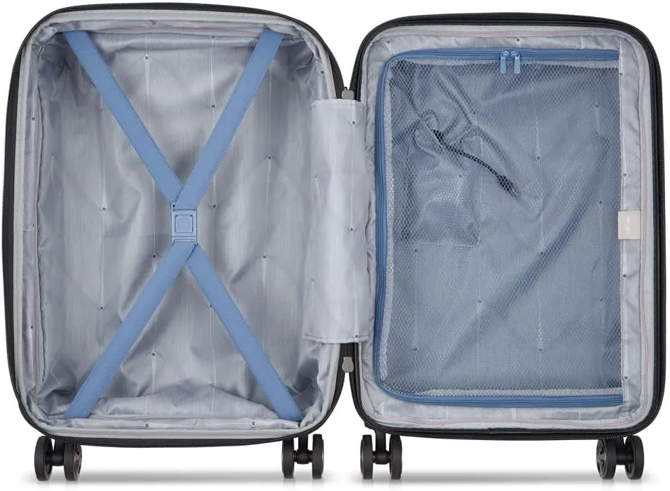 DELSEY PARIS Cruise 3.0 Hardside Expandable Luggage with Spinner Wheels, Graphite, Carry on 21 Inch
